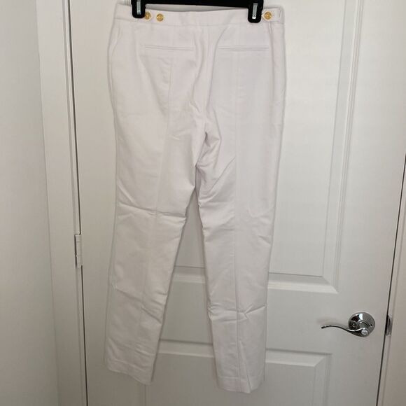Straight Fit Highline White Pants - Picture 8 of 10